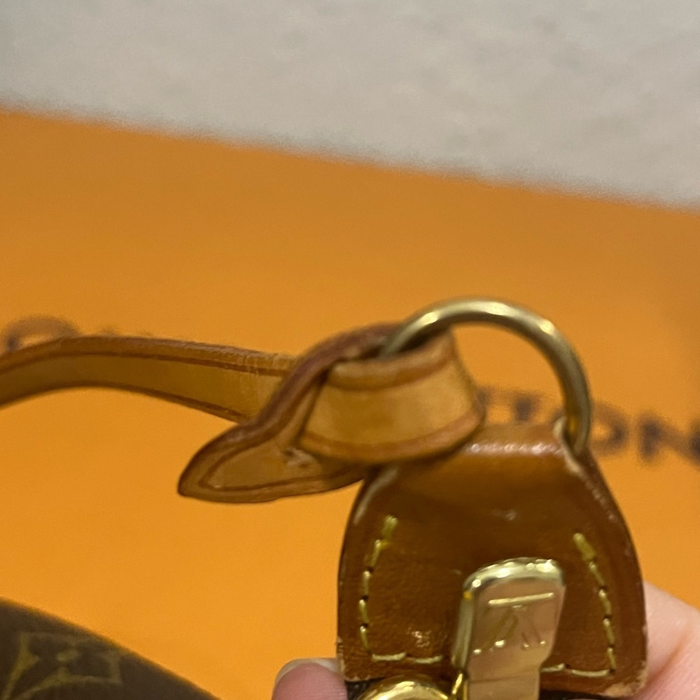 Louis Vuitton Brown Mini Monogram Bag with Gold Hardware - Picture 11 of 12